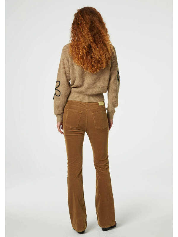 Fabienne Chapot Eva Flare Trousers Toffee