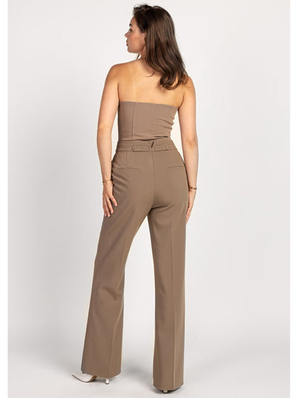 Aaiko Tarina Pants Dark Taupe