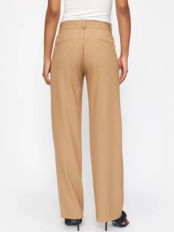 Soft Rebels Vilja Midwaist Loose Pants Tiger’s Eye