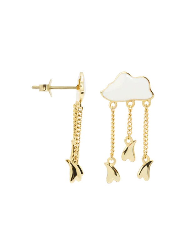 Anna + Nina Single Cloud Nine Stud Earring