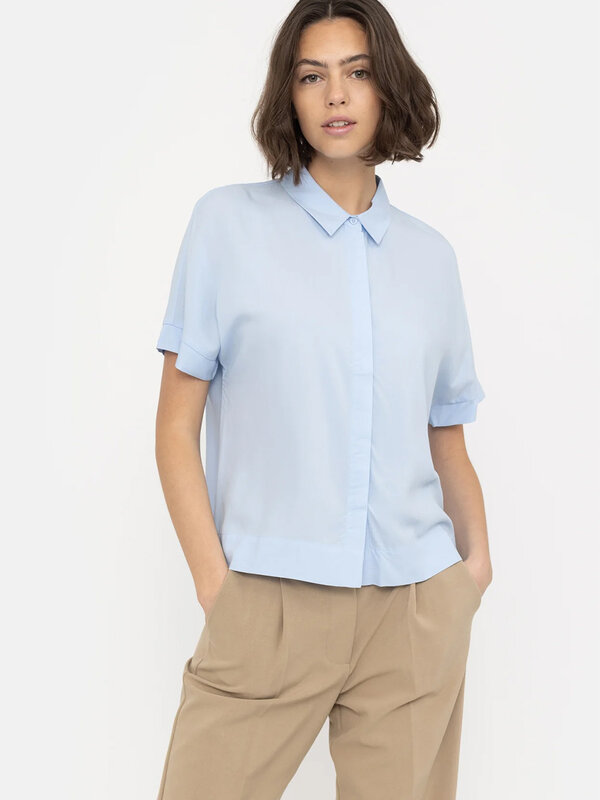 Soft Rebels Freedom SS Shirt Cashmere Blue