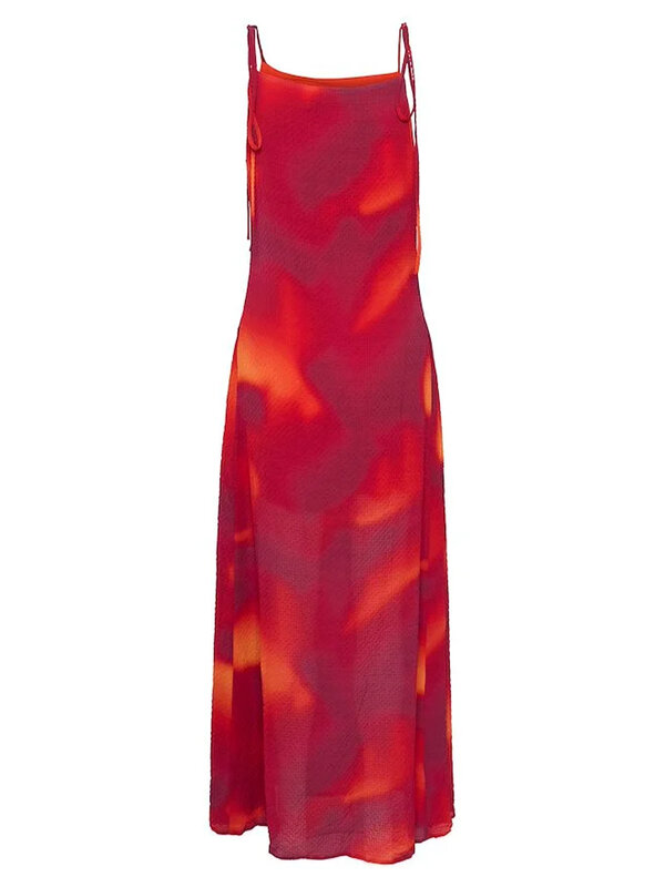 Gestuz FlamiaGZ singlet Dress Red Fire