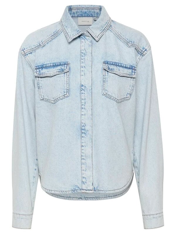 Gestuz KailyGZ Shirt Light Blue Washed