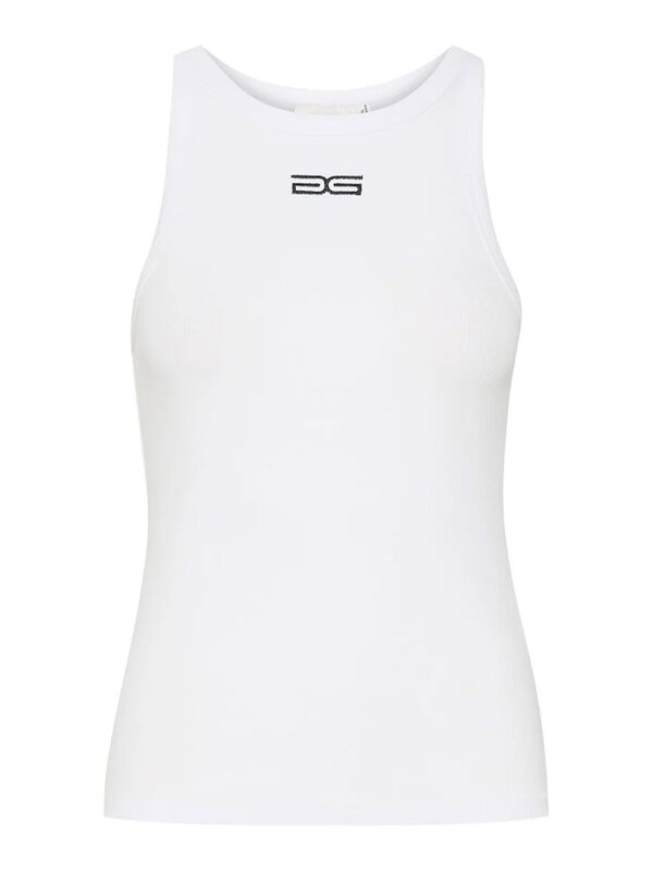 Gestuz DrewGZ SL Logo Tank Bright White