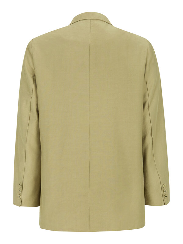 Soft Rebels Delia Blazer Olive Gray