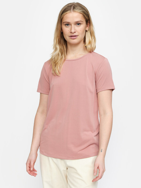 Soft Rebels Ella T-Shirt Ash Rose