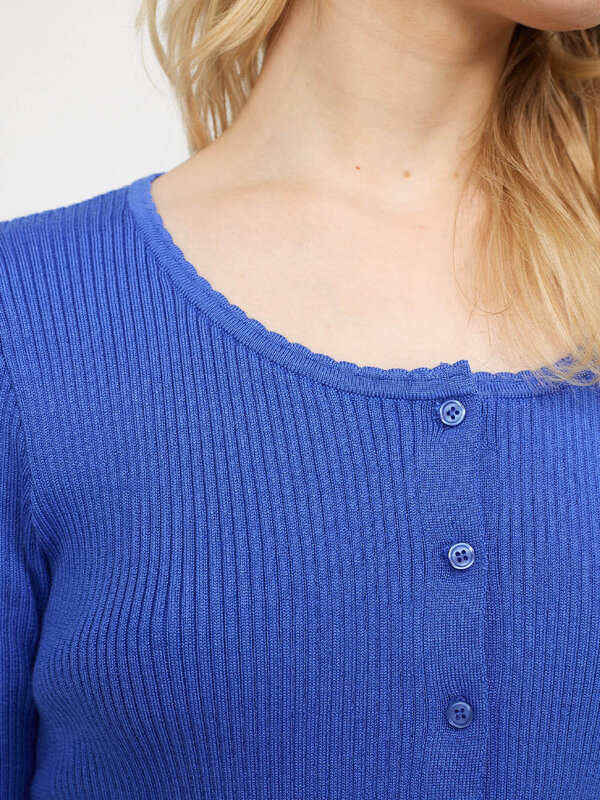 Soft Rebels Jesse Knit Top Amparo Blue