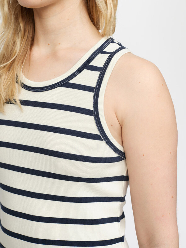 Soft Rebels Adelynn Total Eclypse Stripe Top