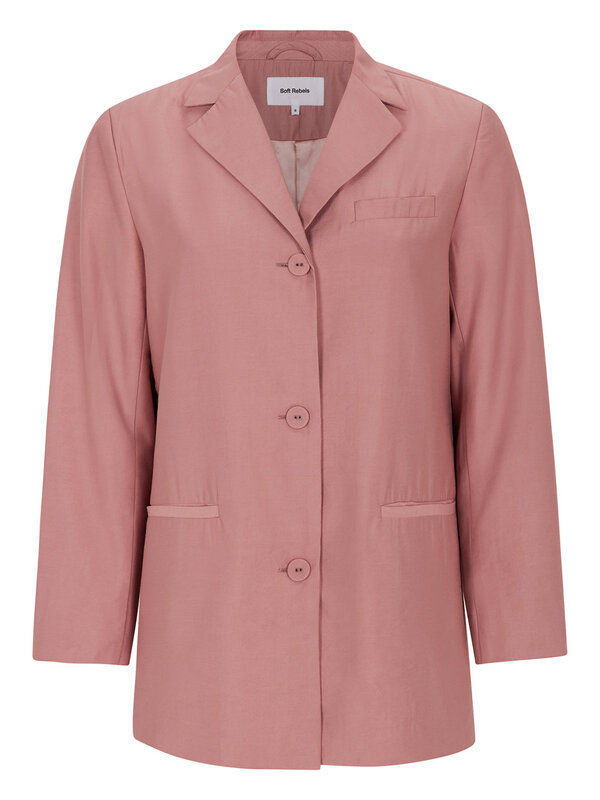 Soft Rebels Delia Blazer Ash Rose