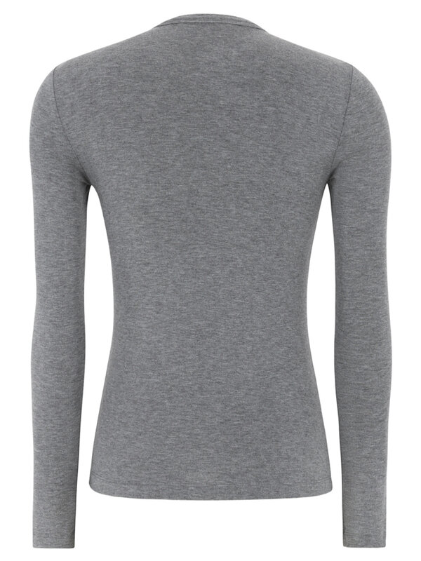 Soft Rebels Roman O-Neck Grey Malange