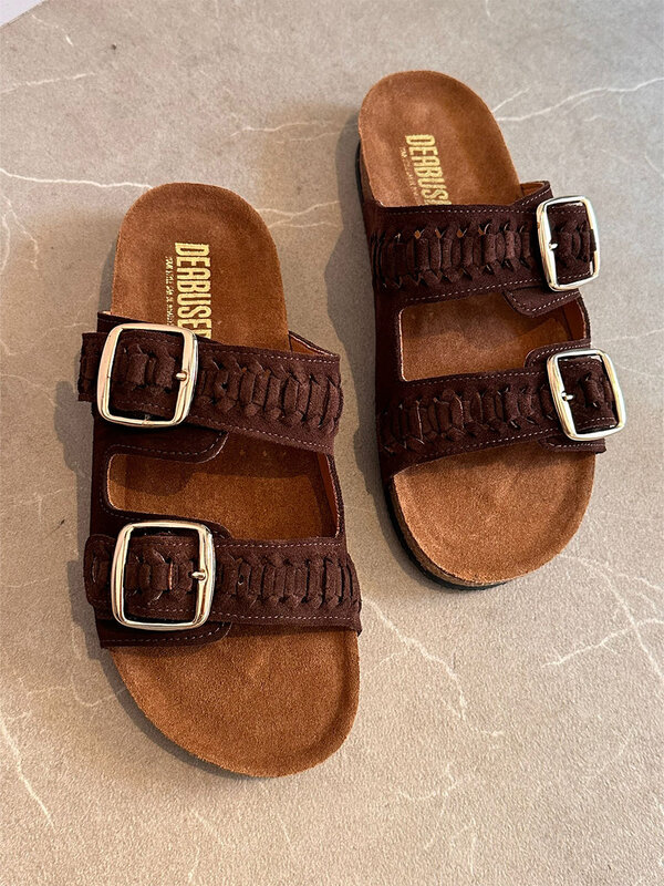 Deabused Sandal Brown