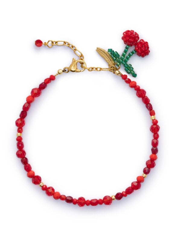 Le Veer Cherry Kiss Bracelet