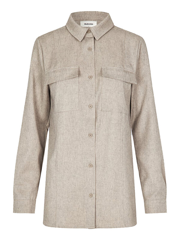 Modström Shirt KalemMD Beige Melange