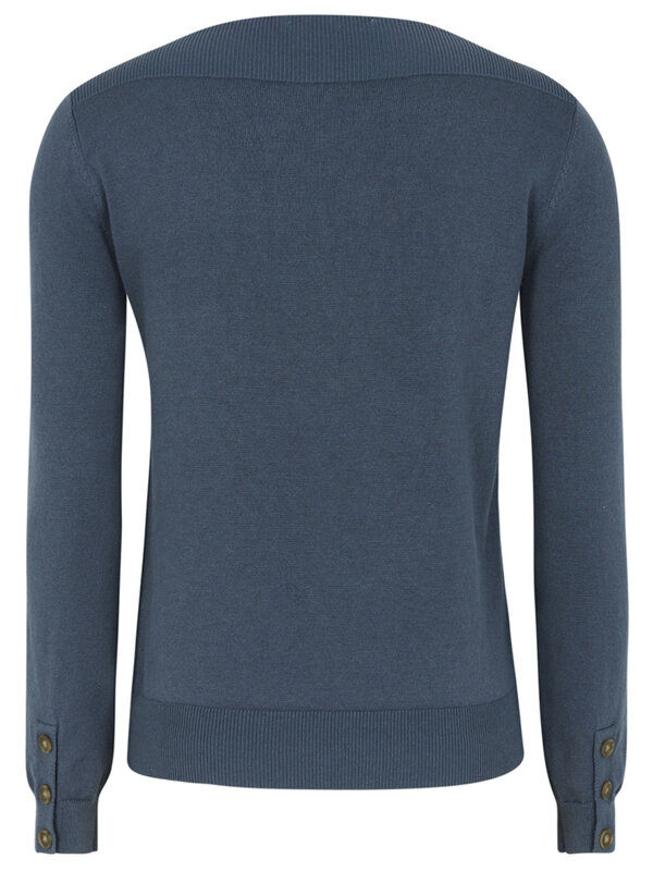 Soft Rebels Epira Boatneck Knit Ombre Blue