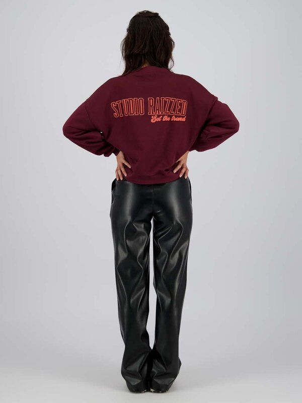 Pants Sada Deep Black Raizzed Pants Sada Deep Black