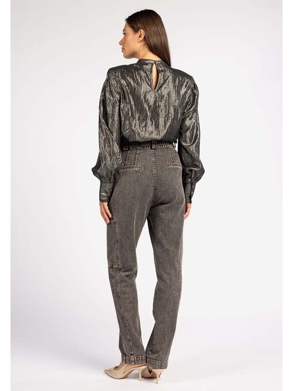 Bobbi Top Dark Grey Aaiko Bobbi Top Dark Grey