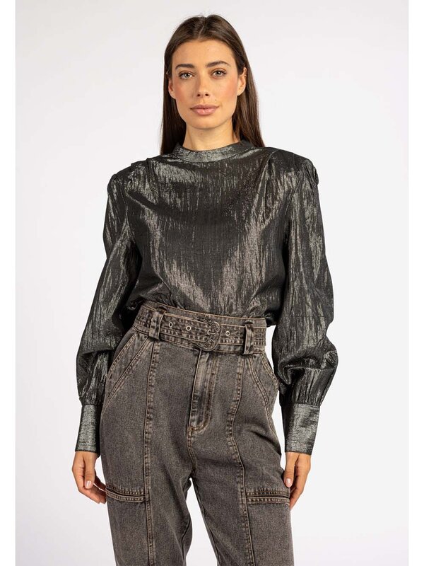 Bobbi Top Dark Grey Aaiko Bobbi Top Dark Grey