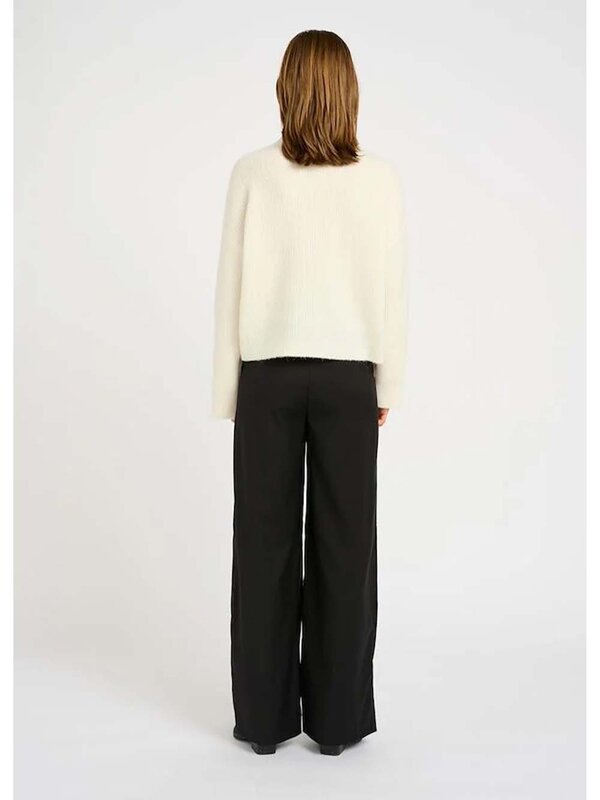 Sweater Alpha V-Neck Egret Gestuz Sweater Alpha V-Neck Egret