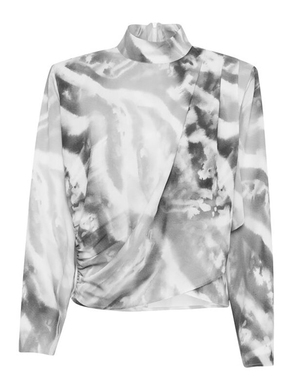 Arona Blouse Black White Gestuz Arona Blouse Black White