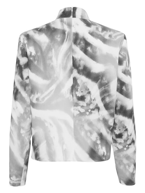 Arona Blouse Black White Gestuz Arona Blouse Black White