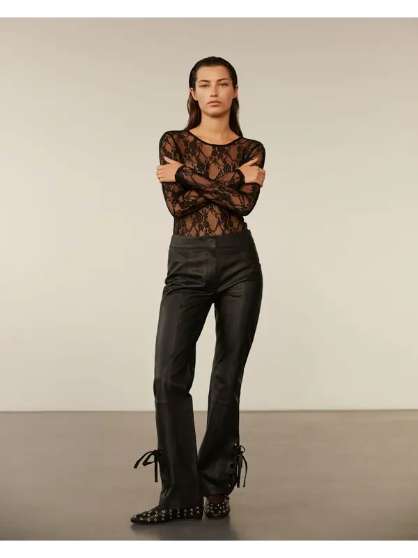 Trousers Brooklyn S244106 Black Sofie Schnoor Trousers Brooklyn S244106 Black