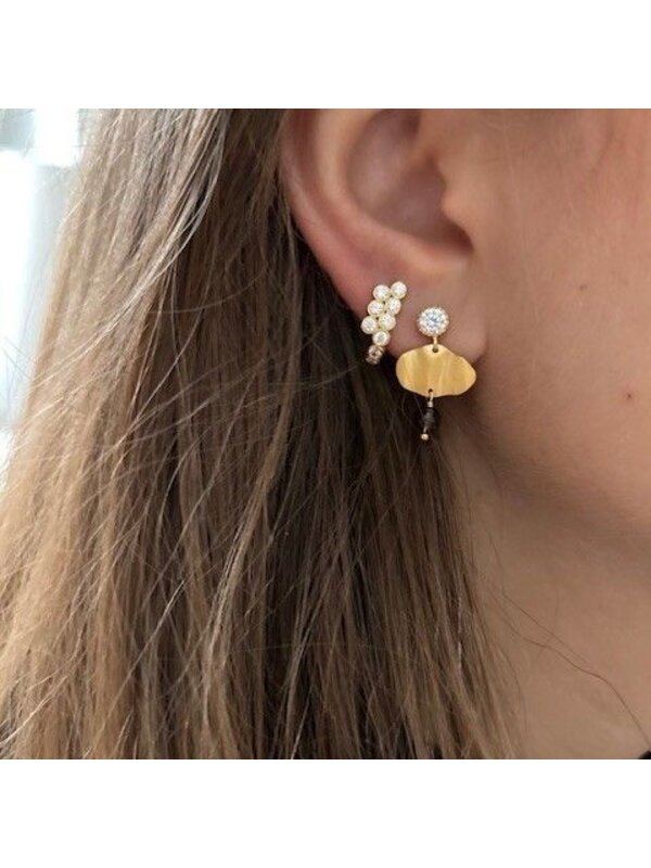 Stine A Petit Cleo Mocha Earring