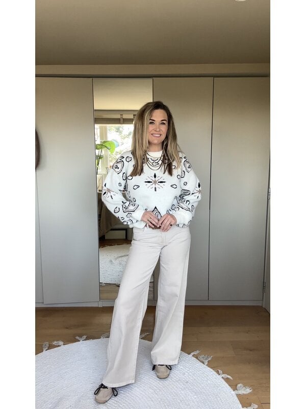 By Sara Collection Maura Knit Print