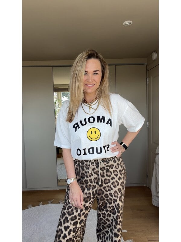 By Sara Collection Noya T-Shirt Smiley Wit