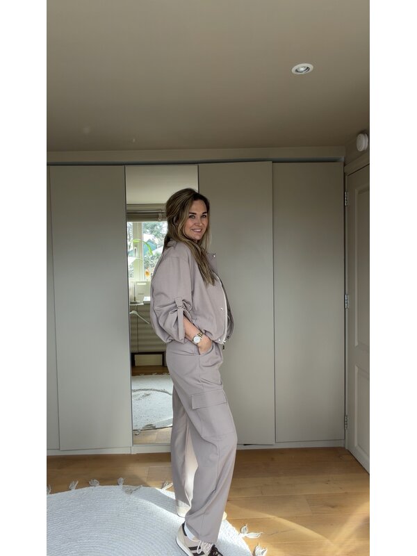 By Sara Collection Yuki Jacket Taupe