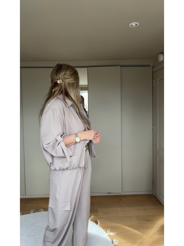 By Sara Collection Yuki Jacket Taupe