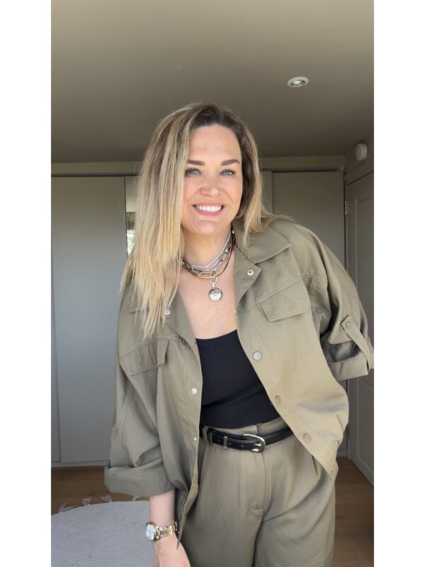 Sophie Jacket Army Groen