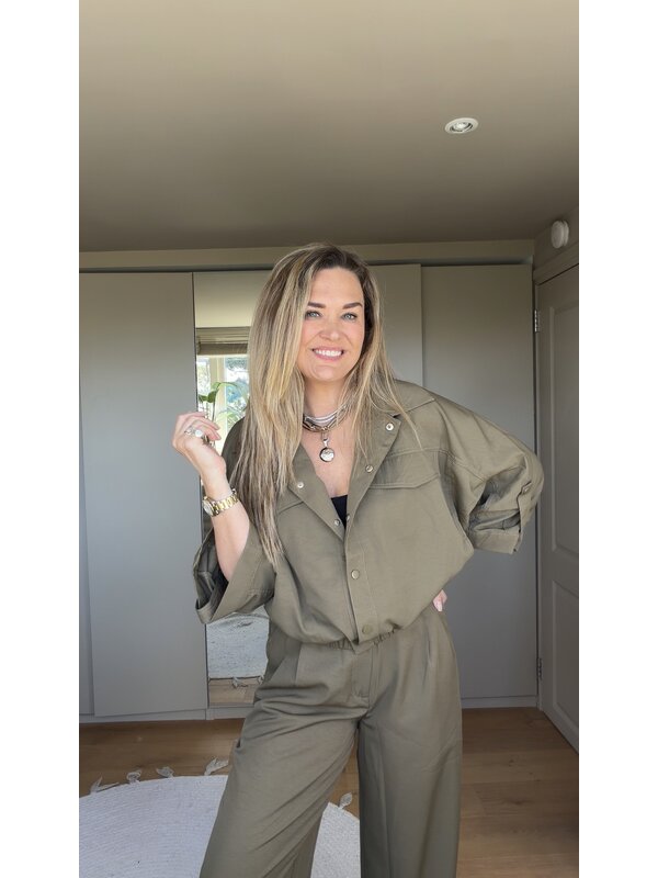 Sophie Jacket Army Groen