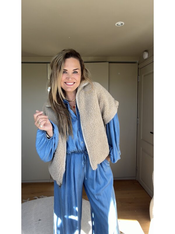 By Sara Collection Norah Denim Set Blauw