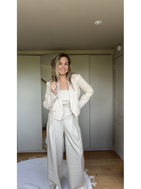 By Sara Collection Lon Blazer Beige