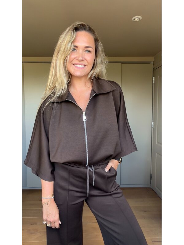 By Sara Collection Tinsley Suit Bruin