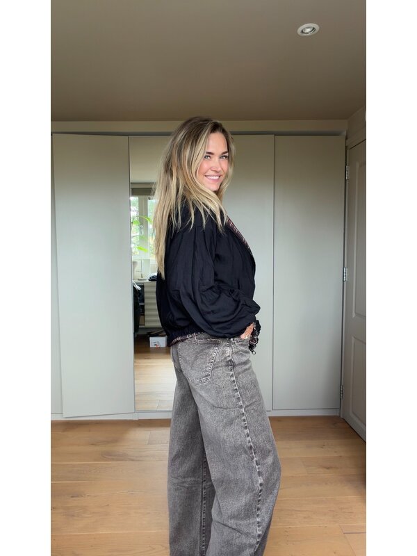 By Sara Collection Tijan Reversibel Bomberjasje