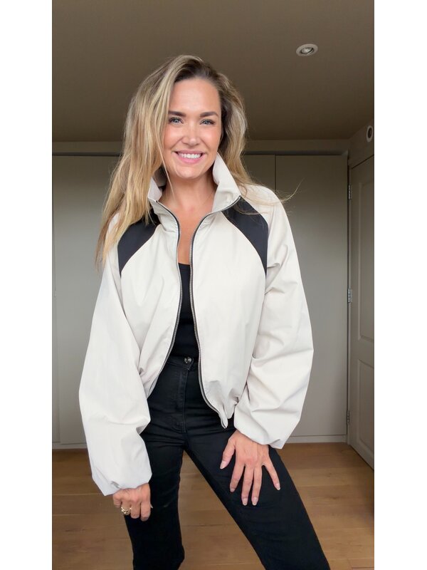 By Sara Collection Yasmin Jacket Ecru