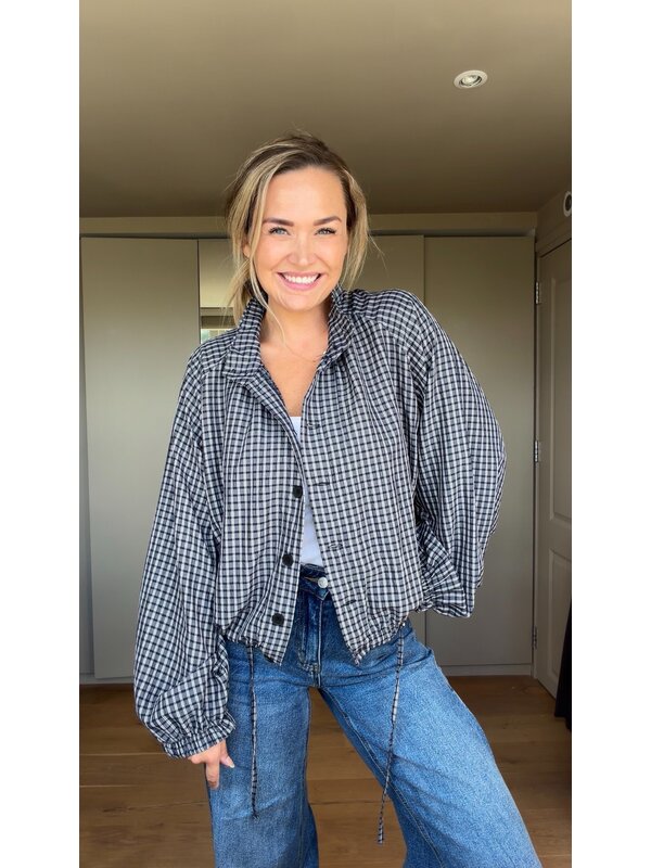 By Sara Collection Hannah Blouse Blauw