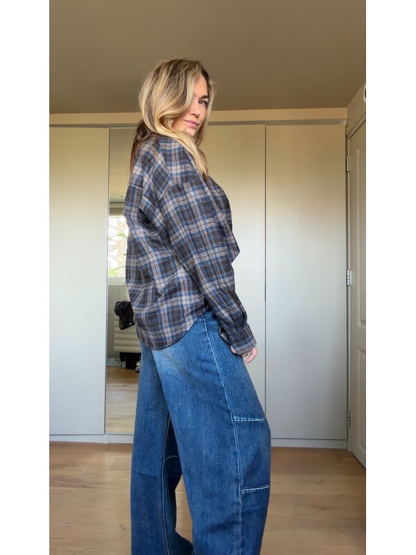 Stacy Dark Blue jeans By Sara Collection Stacy Dark Blue jeans