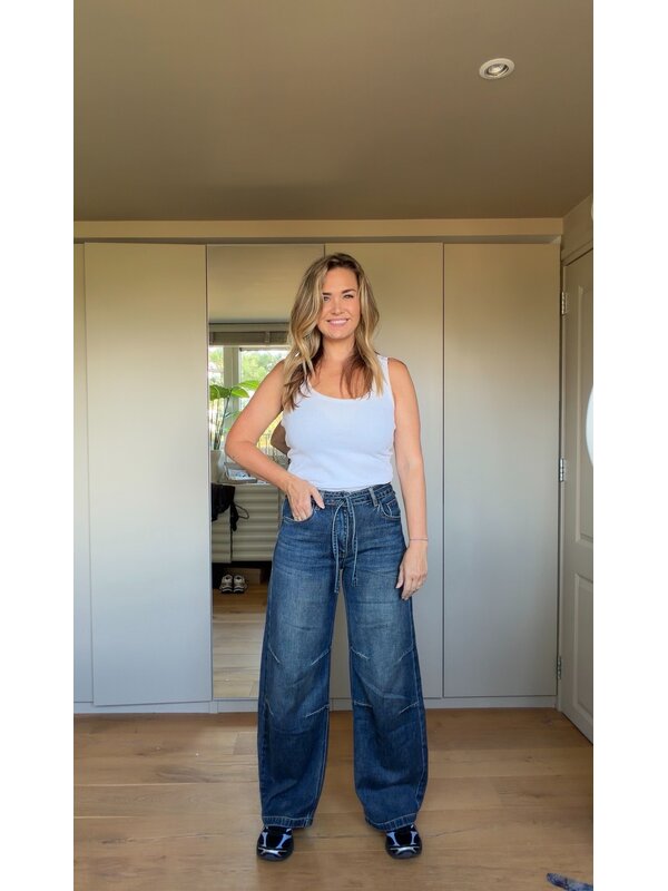 Stacy Dark Blue jeans By Sara Collection Stacy Dark Blue jeans