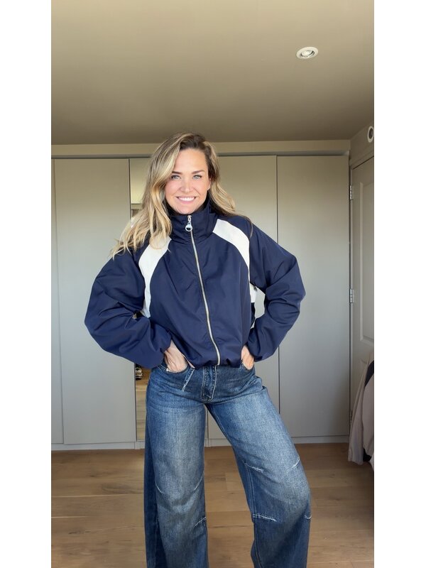 By Sara Collection Yasmin Jacket Blauw