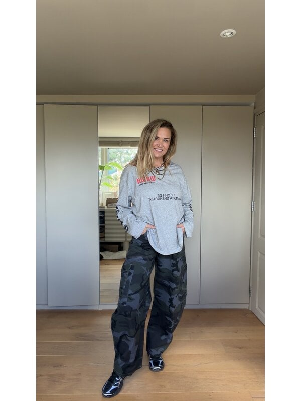 Ana Top Grijs By Sara Collection Ana Top Grijs