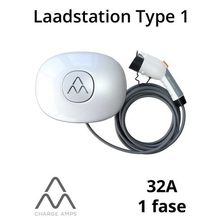 Charge Amps Halo Laadstation type 1, 1 fase 32A