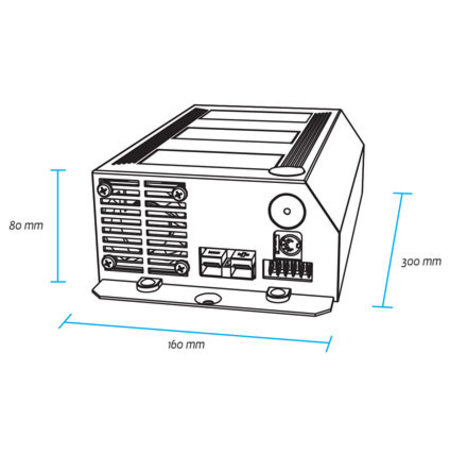 Zivan NG1 Hoogfrequent Acculader 24V 45A