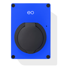 EO Mini Pro 2 Laadstation type 2 Outlet 32A Blauw