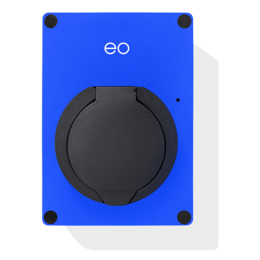 EO Mini Pro 2 Laadstation type 2 Outlet 32A Blauw