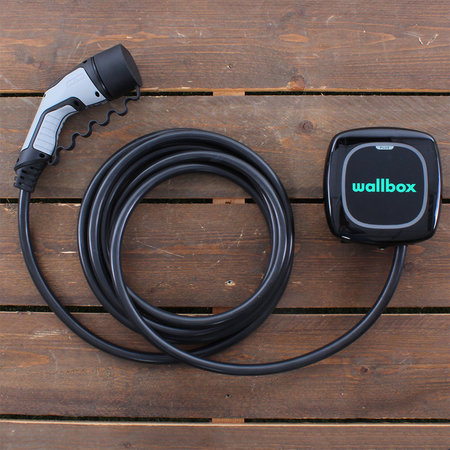 Wallbox Pulsar Plus 22 kW Type 2 Zwart Kabel 7m | Power Boost, Power Sharing en Eco-Smart