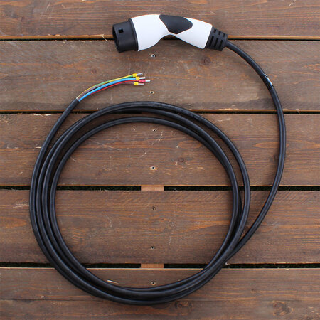 Alfen  Eve Single S-line - 3 x 32A - Grijs - Loadbalancing - 10 meter kabel type 2 - E-Flux