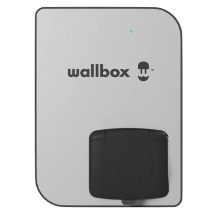 Wallbox Copper SB 22 kW - EV Laadstation outlet - Gray