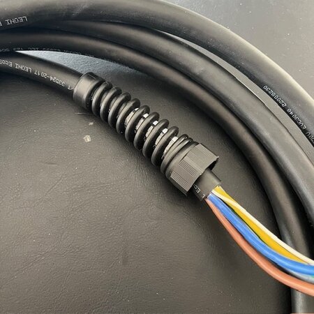 Webasto Laadkabel Type 2 naar open einde - 3x16A - 4,5 meter - Gebruikt